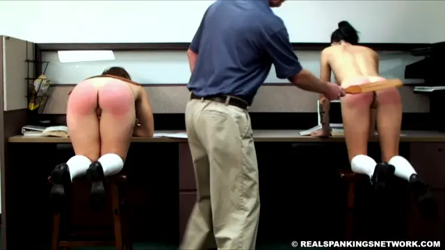Poster: Maya and Rae Punished by The Dean Spanking & Whipping Poster: Maya and Rae Punished by The Dean Spanking & Whipping